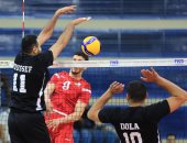 خسارة منتخب الطائرة أمام الجزائر فى بطولة أفريقيا باستاد القاهرة