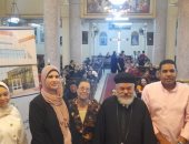 ندوة للتعريف بمنظومة التأمين الصحى الشامل بكنيسة مارجرجس فى الأقصر.. صور 