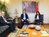 وزيرة التعاون الدولى تبحث مع وزير التعاون الإنمائي السويدى تعزيز العلاقات الاقتصادية 