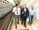 وزير الصناعة يتفقد المنطقة الصناعية ببرج العرب بمحافظة الإسكندرية