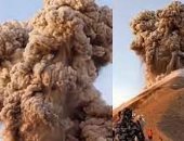 سياح يصورون لحظة انفجار بركان فويجو بجواتيمالا رغم التحذيرات