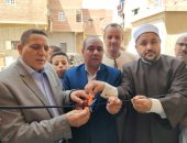 افتتاح مسجدين بالميمون وقمن العروس فى بنى سويف بعد إحلالهما وتجديدهما 