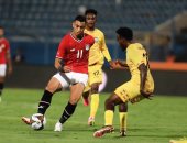 مصطفى محمد مازحاً مع صحفى جزائري: "بنكسبكم على طول"