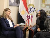 مايا مرسى تستقبل سفيرة نيوزيلندا بالقاهرة وتستعرض جهود مصر فى مجال تمكين المرأة