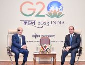 الرئيس السيسى والمستشار الألمانى يبحثان فى الهند زيادة الاستثمارات ودفع التعاون الاقتصادي بين مصر وألمانيا