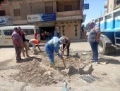 حى العامرية أول بالإسكندرية يكثف أعمال رفع كفاءة شبكة الصرف قبل موسم الأمطار