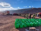 طائرات عسكرية مغربية تنقل المساعدات للمناطقة المتضررة من الزلزال