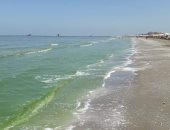 ظاهرة آمنة.. "علوم بورسعيد" تكشف أسباب اللون الأخضر بمياه الشاطئ 