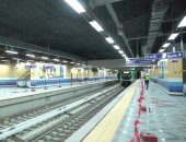 التشغيل التجريبي لمحطة مترو السودان قبل الافتتاح بأكتوبر القادم
