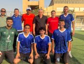 صعود جامعة المنوفية لدور الـ8 فى كرة القدم بأسبوع شباب الجامعات بحلوان