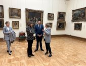 وزيرة الثقافة تشهد ختام "عام التبادل الإنسانى المصرى الروسى" ‏بـ موسكو 