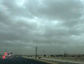 نشاط رياح وسقوط أمطار خفيفة على القاهرة الكبرى والجيزة تحت تأثير العاصفة دانيال