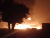 ارتفاع عدد المصابين لـ26 شخصا.. 19 سيارة إطفاء تسيطر على حريق مصنع الإسفنج بالشرقية
