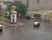 إعصار دانيال.. هطول أمطار غزيرة على مدينة كفر الزيات بالغربية.. فيديو