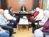 محافظ الدقهلية يلتقى لجنة تقييم المشروعات الخضراء الذكية