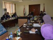 محافظ بورسعيد يترأس اجتماع مجلس إدارة المنطقة الصناعية جنوبا