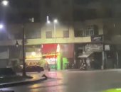 أمطار غزيرة على كافة أحياء محافظة بورسعيد وسط موجة طقس غير مستقر