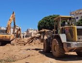 الجيش الليبي يكثف جهوده لانتشال جثامين ضحايا الاعصار في درنة.. فيديو