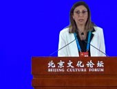 وزيرة الثقافة تشارك في افتتاح "منتدى بكين الثقافي"