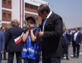 الرئيس السيسي يشارك فى مأدبة غداء سدس الأمراء ويلتقى بعدد من أهالى بنى سويف