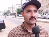 شاب من كفر الشيخ : أدعم الرئيس لاستكمال المشروعات المتعددة "فيديو"