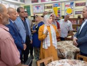 وكيل تعليم كفر الشيخ ورئيس مدينة الرياض يتفقدان المدارس استعدادا للعام الدراسى