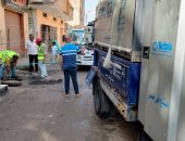 حملات إزالة تعديات وإشغالات وتطهير خطوط الصرف وتبطين الترع فى كفر الشيخ