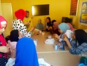 دورة تدريبية في الإسعافات الأولية وورشة لتعليم أشغال الخرز بكفر الشيخ