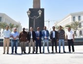 الإسكان: مستشار نائب رئيس جنوب أفريقيا يزور مدينة العلمين ويتفقد معالمها 