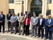 وزير الرى بجنوب السودان يزور المعاهد البحثية فى القناطر الخيرية