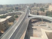 تصوير جوى لمحور عمرو بن العاص الجديد.. يربط شمال الجيزة بجنوبها ويقطع شارعى الهرم وفيصل