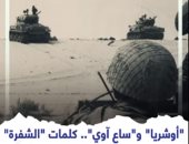"أوشريا وساع آوى".. كلمات شفرة الجيش المصرى فى حرب أكتوبر.. فيديو