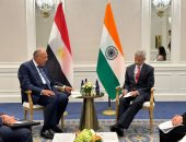 وزيرا خارجية مصر والهند: نتطلع لترجمة الارتقاء بالعلاقات لخطوات ملموسة 