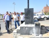 محافظ الغربية يتفقد أعمال فرش وتجهيز مجمع الخدمات الحكومية بنهطاى 