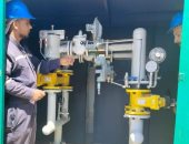 إطلاق أول شعلة غاز لأول وحدة سكنية بمركز جرجا في سوهاج ضمن حياة كريمة