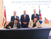 وزير التعليم العالي يشهد توقيع 6 مذكرات بين جامعات ومؤسسات مصرية وبريطانية