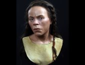 إعادة بناء وجه امرأة من العصر البرونزي يبلغ عمرها  4200 عام