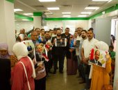 تواجد مكثف للمواطنين فى 15 مايو وعين شمس لإجراء توكيلات الانتخابات الرئاسية.. صور