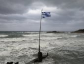 أمطار غزيرة تضرب جزيرة إيفيا اليونانية جراء العاصفة إلياس