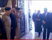 الرئيس السيسي يصل مقر احتفال الأوقاف بذكرى المولد النبوى الشريف