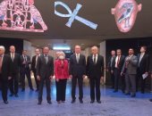 أمين مجلس الأمن لروسيا الاتحادية يزور المتحف القومى للحضارة المصرية