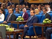 الرئيس السيسى يشهد جلسة المشروعات القومية والبنية التحتية بمؤتمر حكاية وطن