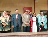 محافظ شمال سيناء يتفقد عددًا من مدارس العريش فى أول يوم دراسى.. صور