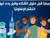 الصحة توجه رسالة هامة قبل ذروة إصابات الأنفلونزا