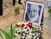 شاهد قبر الروائى خالد خليفة فارس الرواية السورية