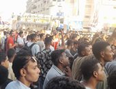 الآلاف فى ميدان الساعة بقنا احتفالا بنصر أكتوبر ومطالبة الرئيس السيسي بالترشح.. صور