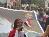 أهالى الفيوم يحتفلون بانتصارات أكتوبر ويطالبون السيسي بالترشح لانتخابات الرئاسة