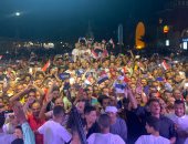 الآلاف بالبحر الأحمر يحتفلون بذكرى نصر أكتوبر ويطالبون السيسي بالترشح.. صور