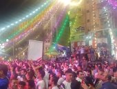 الآلاف يحتشدون بميدان الزراعيين في بنى سويف لمطالبة السيسي بالترشح.. صور