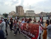 "بنحبك يا سيسى" هتافات آلاف الدمايطة في مسيرات دعم الرئيس للترشح.. صور